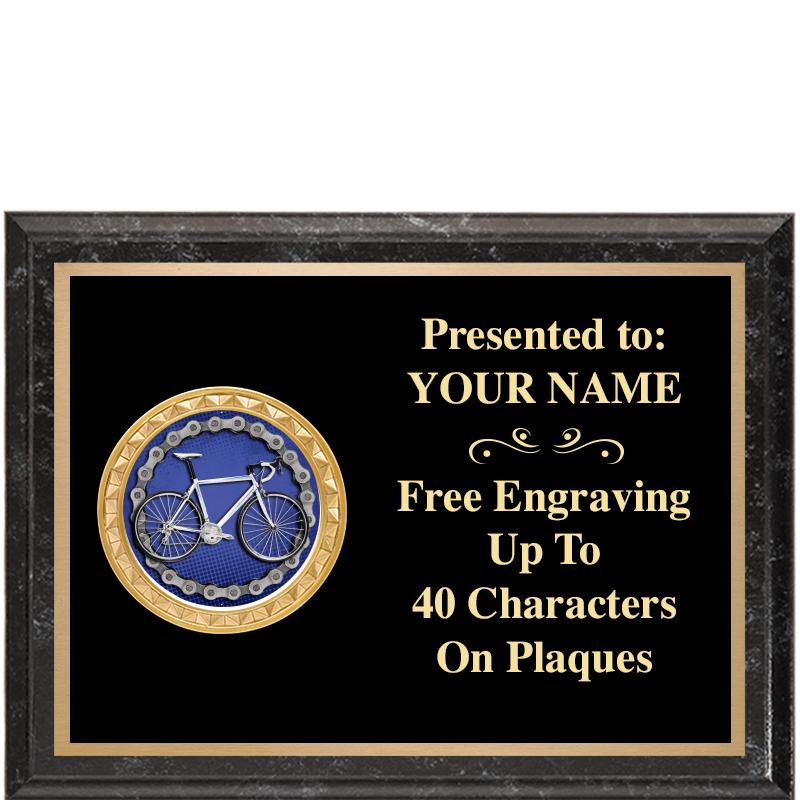 8X6 BLACK EXECUTIVE INSERT PLQ