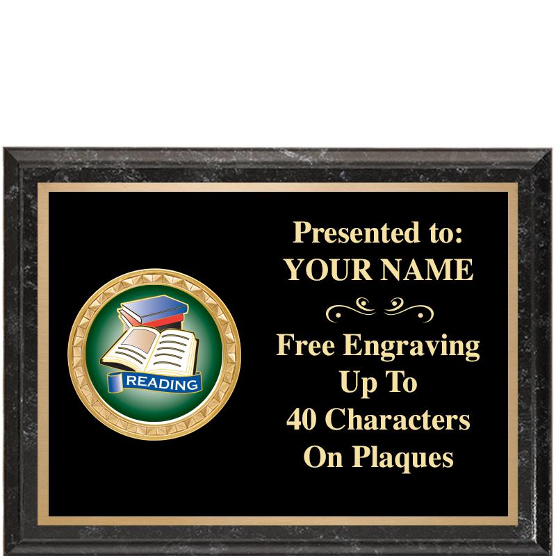 8X6 BLACK EXECUTIVE INSERT PLQ