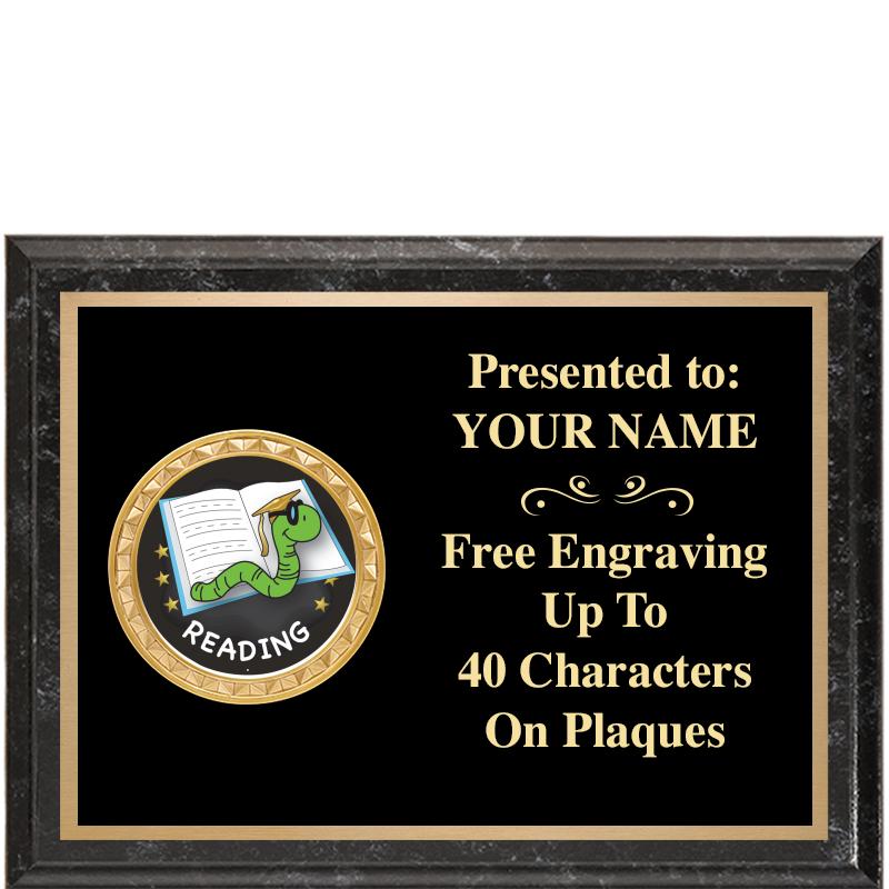 8X6 BLACK EXECUTIVE INSERT PLQ