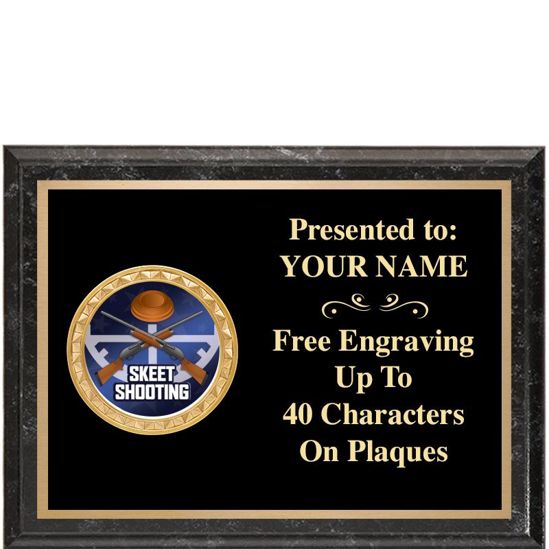 8X6 BLACK EXECUTIVE INSERT PLQ