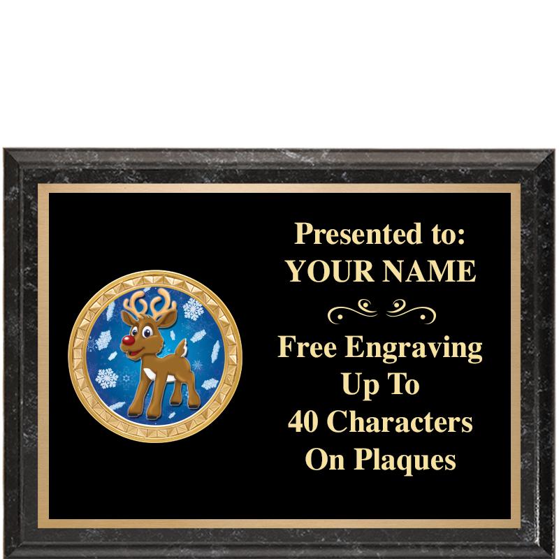 8X6 BLACK EXECUTIVE INSERT PLQ