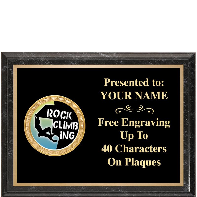 8X6 BLACK EXECUTIVE INSERT PLQ