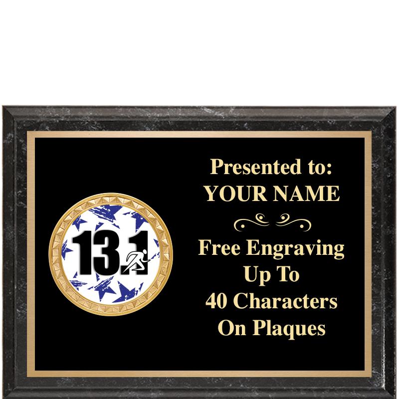 8X6 BLACK EXECUTIVE INSERT PLQ