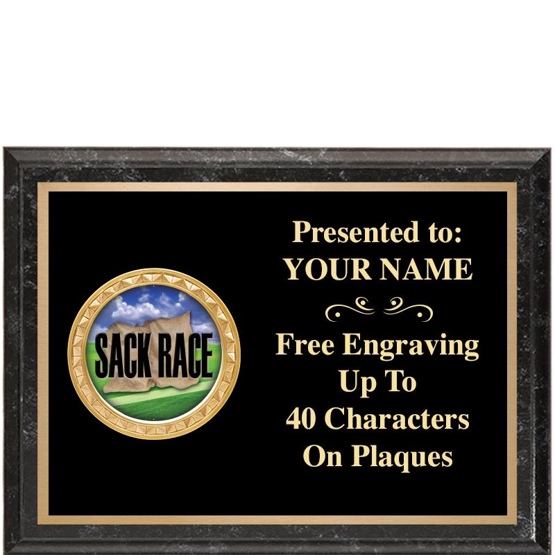 8X6 BLACK EXECUTIVE INSERT PLQ