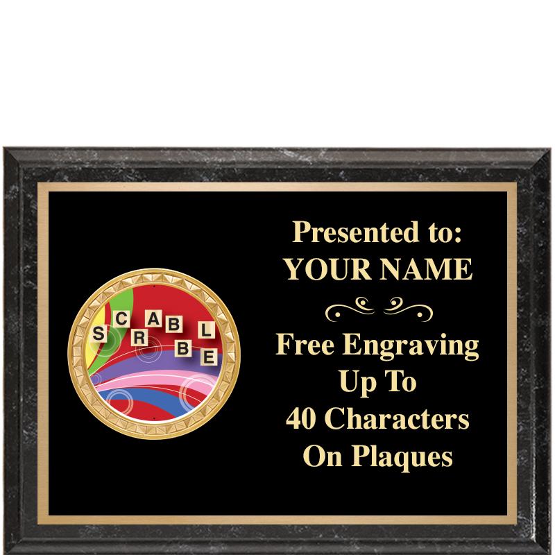 8X6 BLACK EXECUTIVE INSERT PLQ