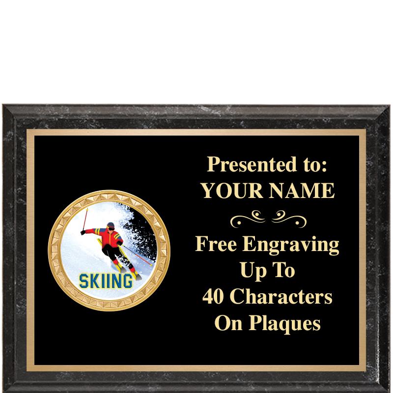 8X6 BLACK EXECUTIVE INSERT PLQ