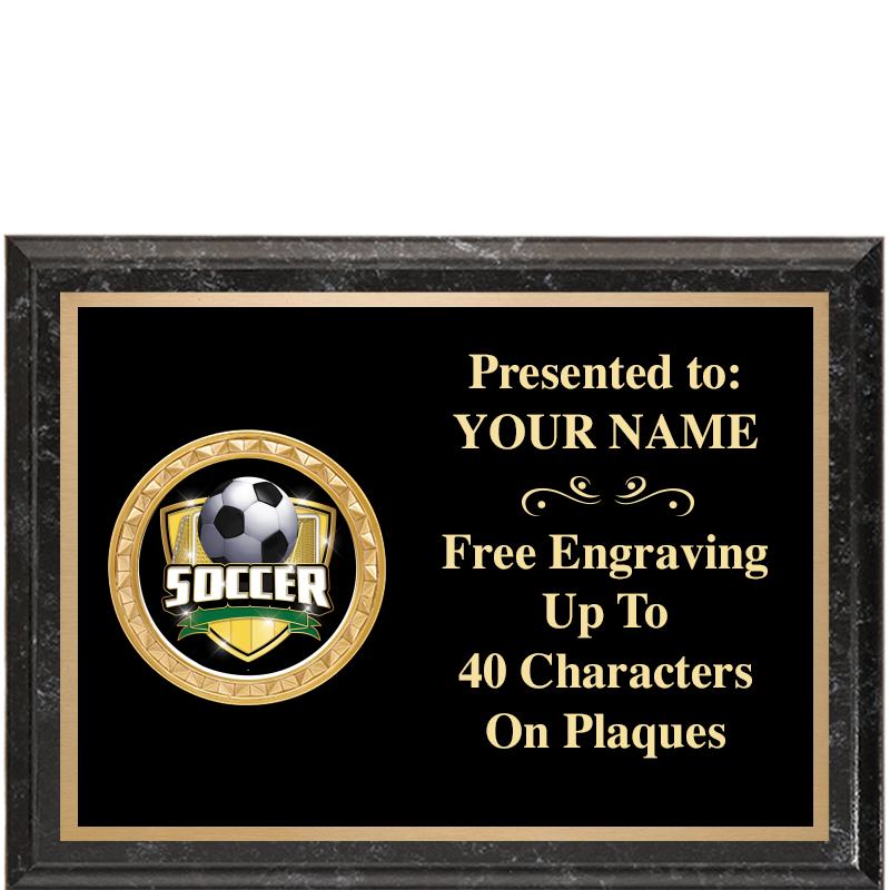 8X6 BLACK EXECUTIVE INSERT PLQ