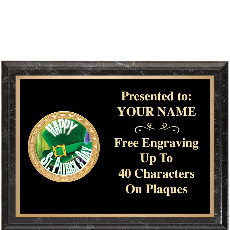 8X6 BLACK EXECUTIVE INSERT PLQ