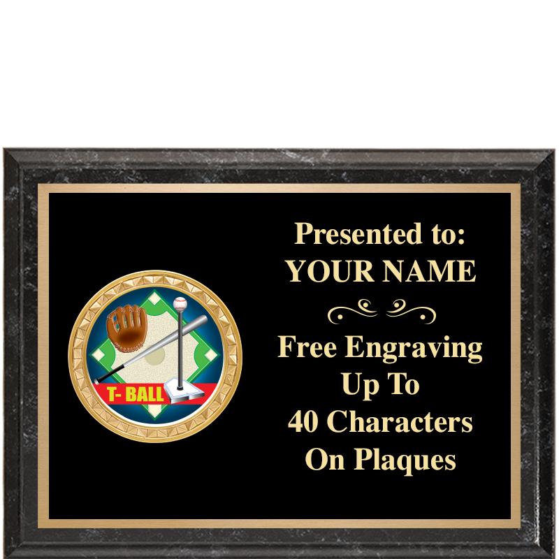 8X6 BLACK EXECUTIVE INSERT PLQ