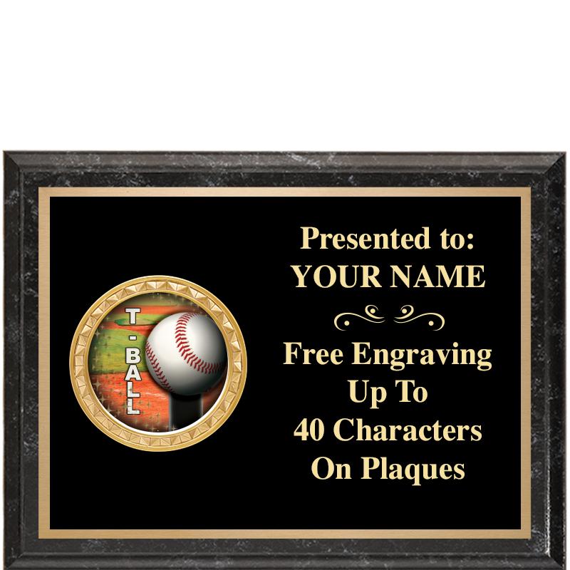 8X6 BLACK EXECUTIVE INSERT PLQ