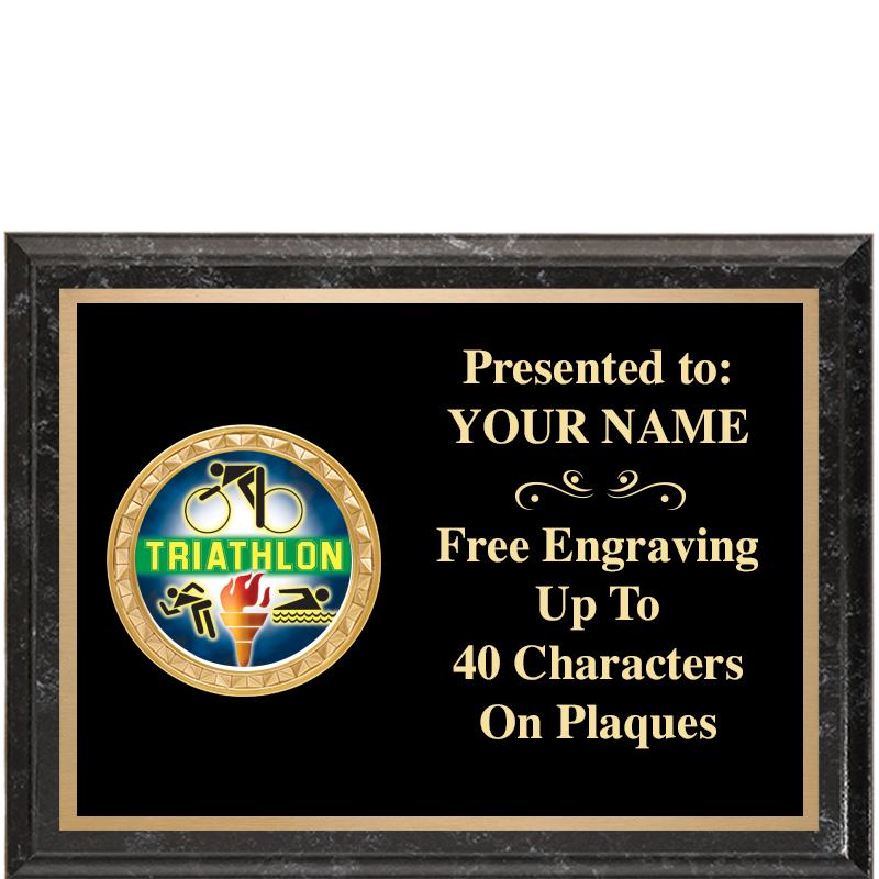 8X6 BLACK EXECUTIVE INSERT PLQ