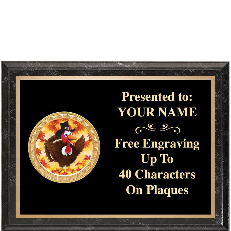 8X6 BLACK EXECUTIVE INSERT PLQ