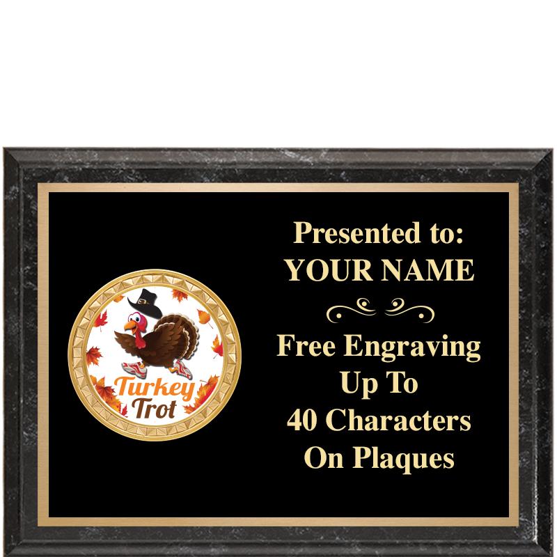 8X6 BLACK EXECUTIVE INSERT PLQ