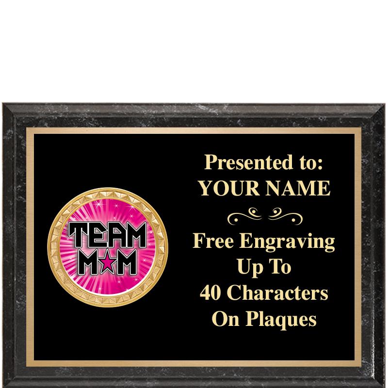 8X6 BLACK EXECUTIVE INSERT PLQ