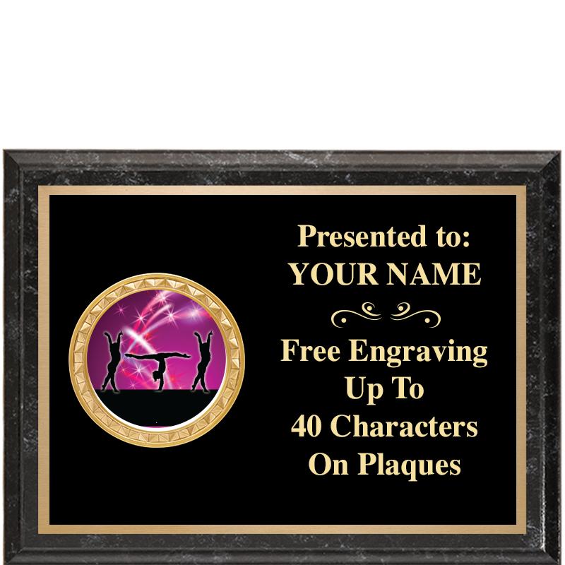 8X6 BLACK EXECUTIVE INSERT PLQ