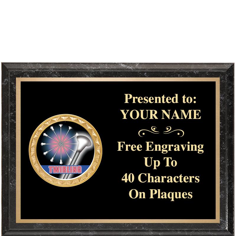 8X6 BLACK EXECUTIVE INSERT PLQ