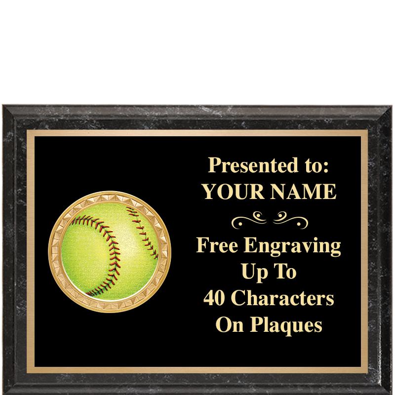 8X6 BLACK EXECUTIVE INSERT PLQ