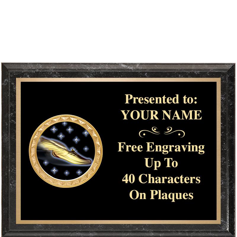 8X6 BLACK EXECUTIVE INSERT PLQ