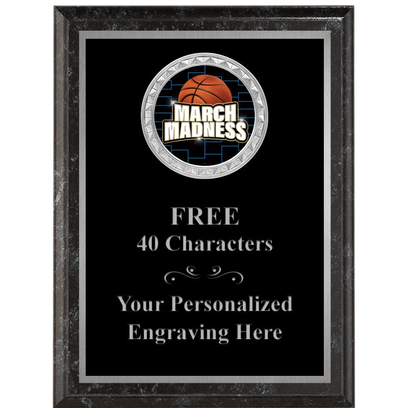 6X8 BLACK EXECUTIVE INS PLQ SV