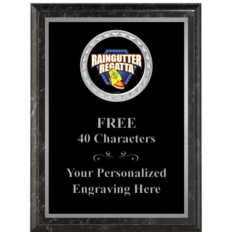 6X8 BLACK EXECUTIVE INS PLQ SV