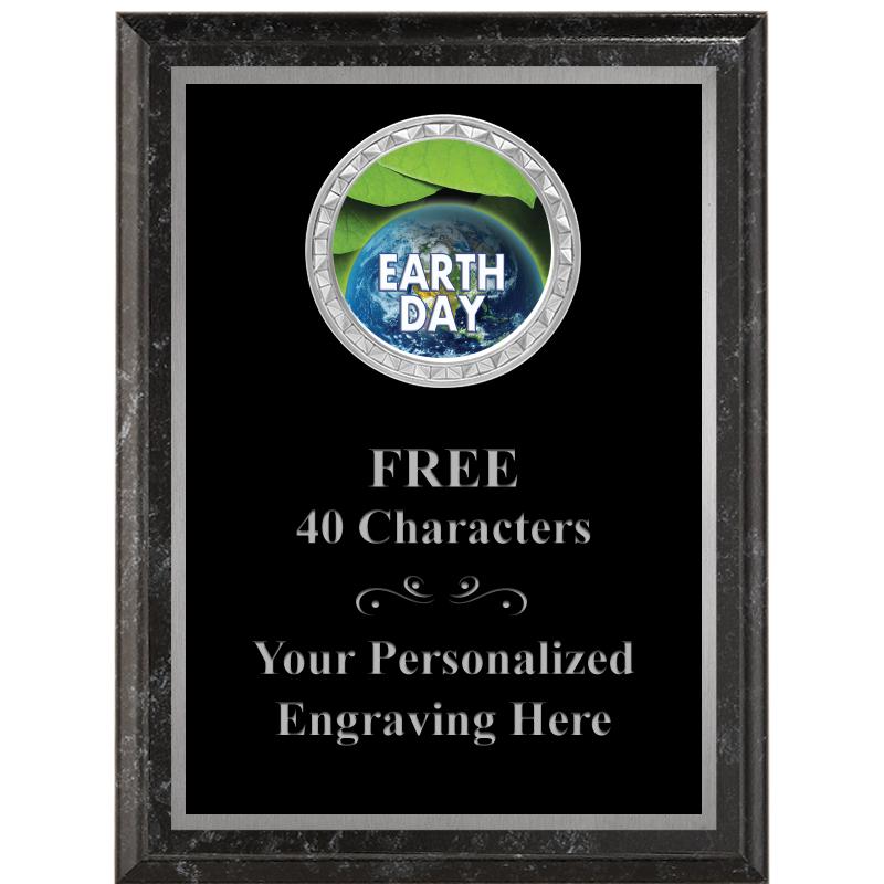 6X8 BLACK EXECUTIVE INS PLQ SV