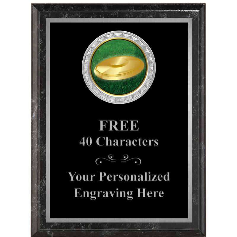 6X8 BLACK EXECUTIVE INS PLQ SV