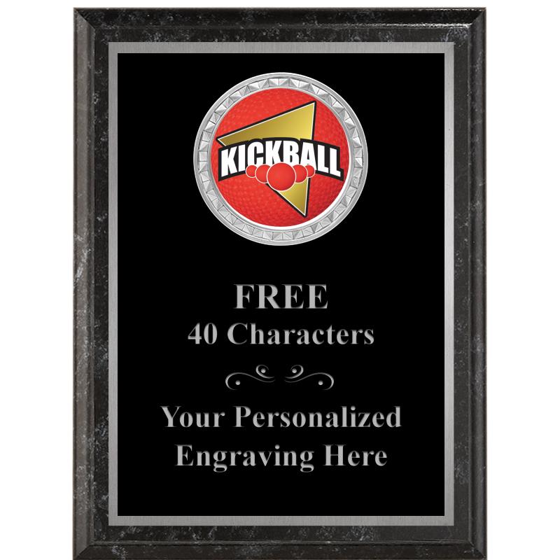 6X8 BLACK EXECUTIVE INS PLQ SV