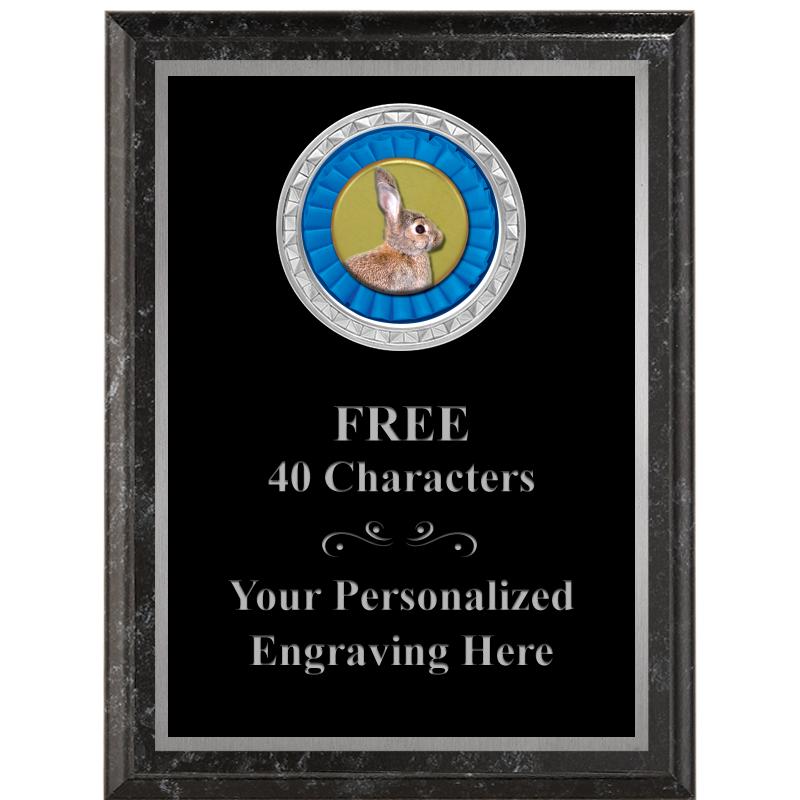 6X8 BLACK EXECUTIVE INS PLQ SV