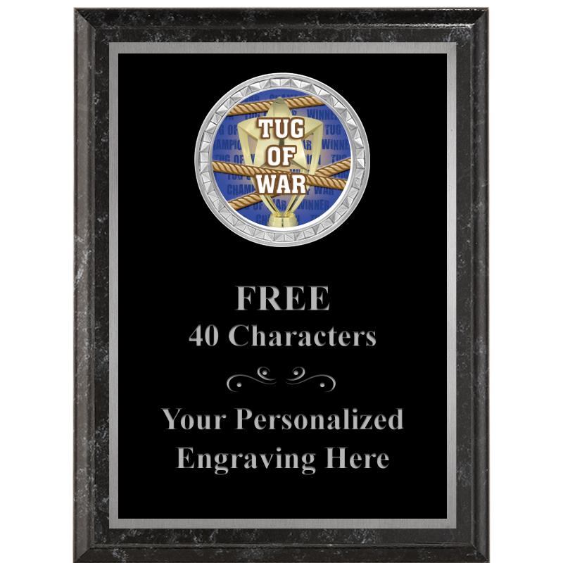 6X8 BLACK EXECUTIVE INS PLQ SV