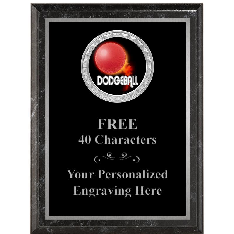 6X8 BLACK EXECUTIVE INS PLQ SV