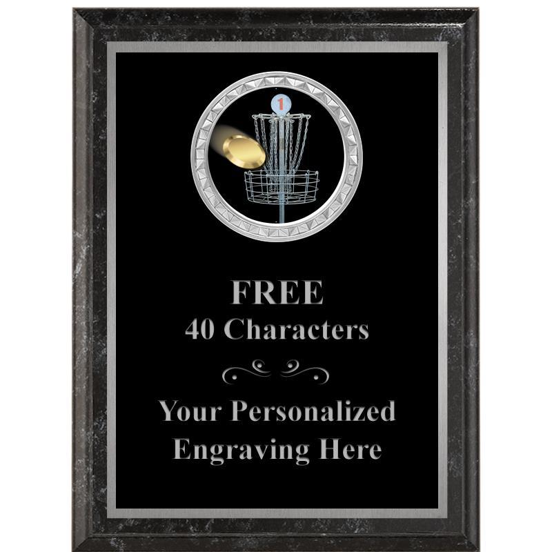 6X8 BLACK EXECUTIVE INS PLQ SV