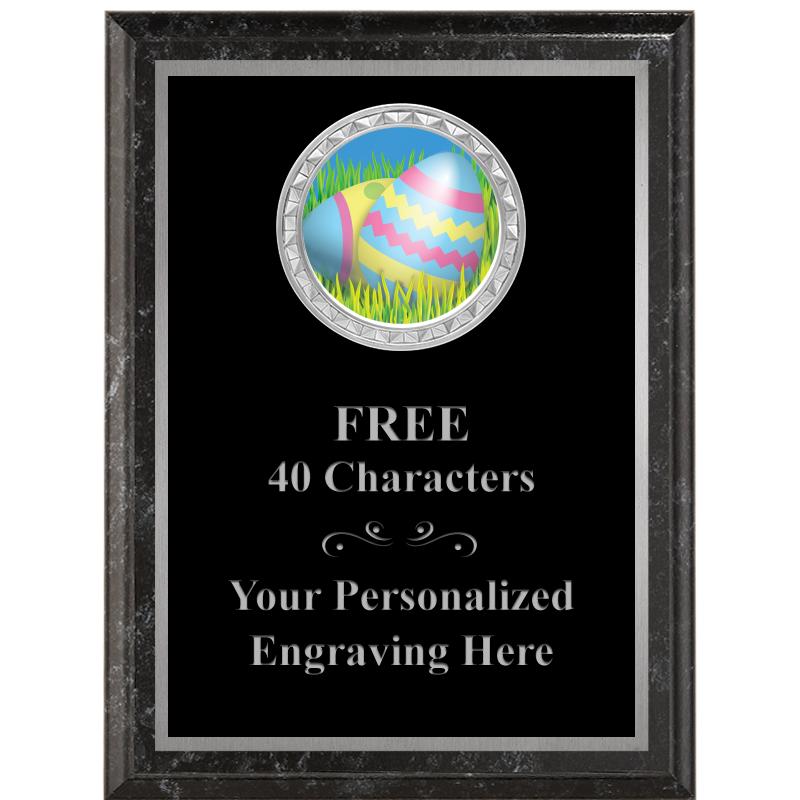 6X8 BLACK EXECUTIVE INS PLQ SV