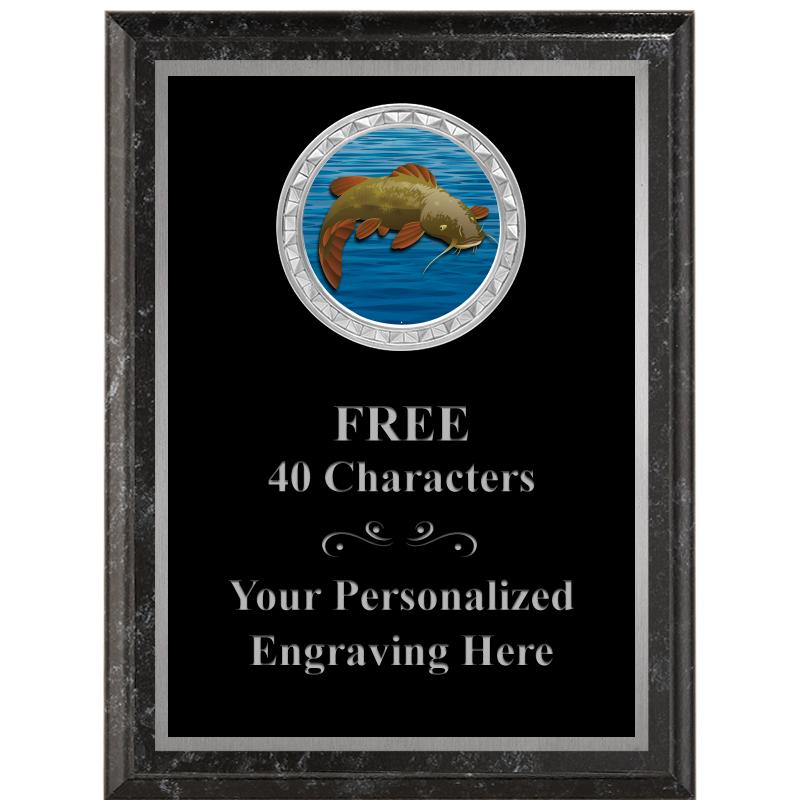 6X8 BLACK EXECUTIVE INS PLQ SV