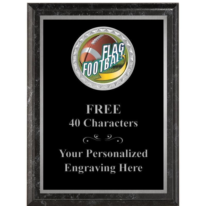 6X8 BLACK EXECUTIVE INS PLQ SV