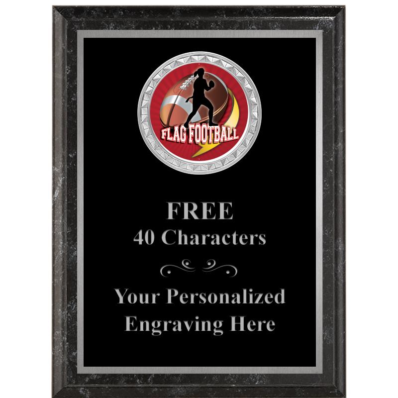 6X8 BLACK EXECUTIVE INS PLQ SV