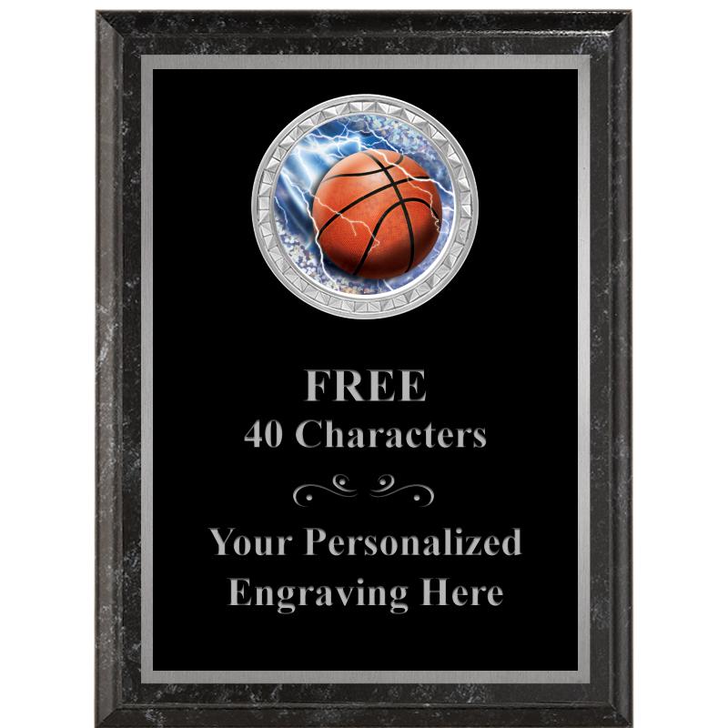 6X8 BLACK EXECUTIVE INS PLQ SV