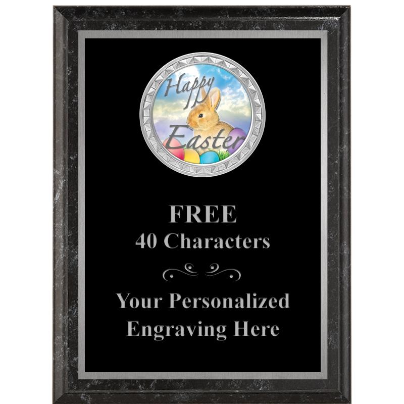 6X8 BLACK EXECUTIVE INS PLQ SV