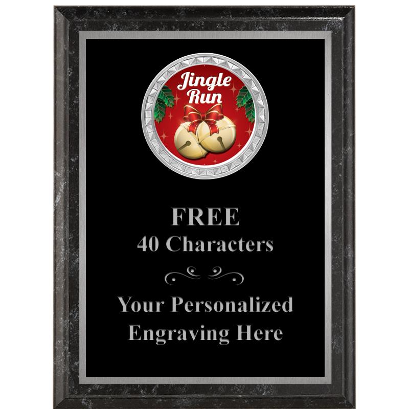 6X8 BLACK EXECUTIVE INS PLQ SV