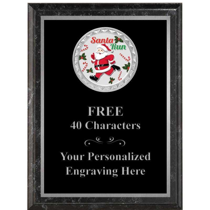 6X8 BLACK EXECUTIVE INS PLQ SV