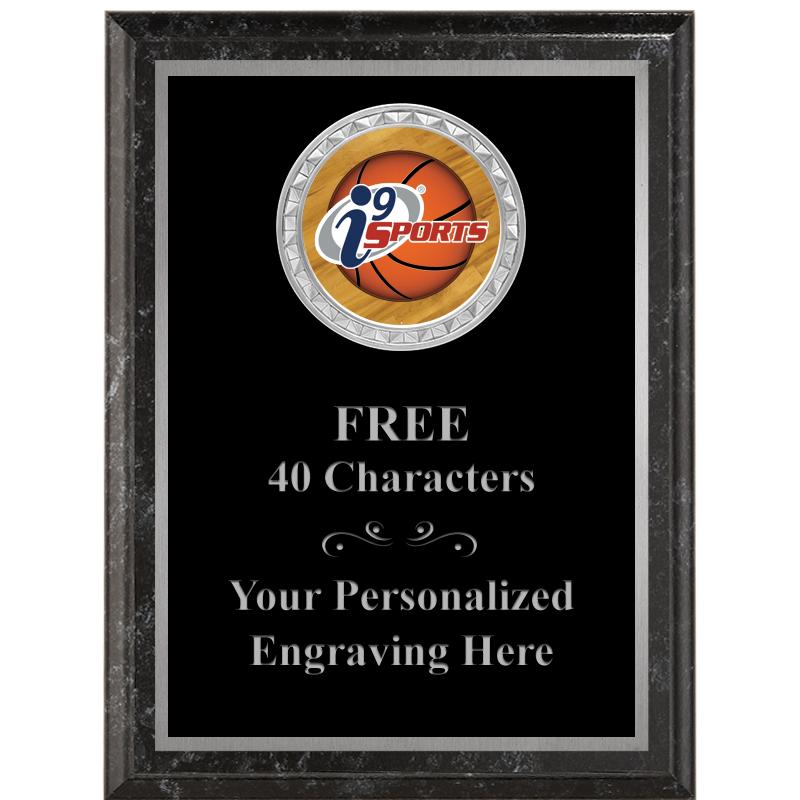 6X8 BLACK EXECUTIVE INS PLQ SV