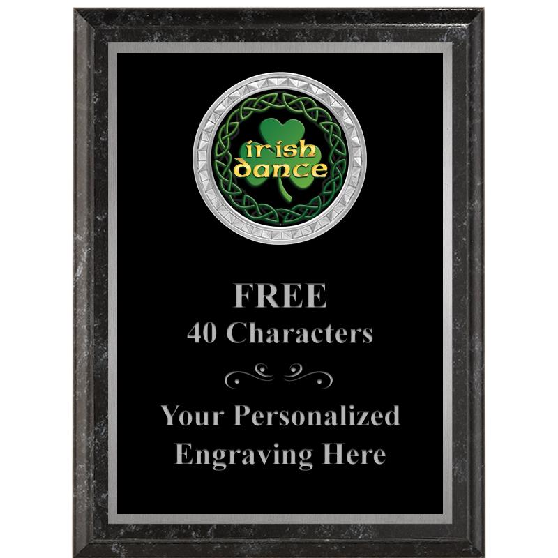 6X8 BLACK EXECUTIVE INS PLQ SV