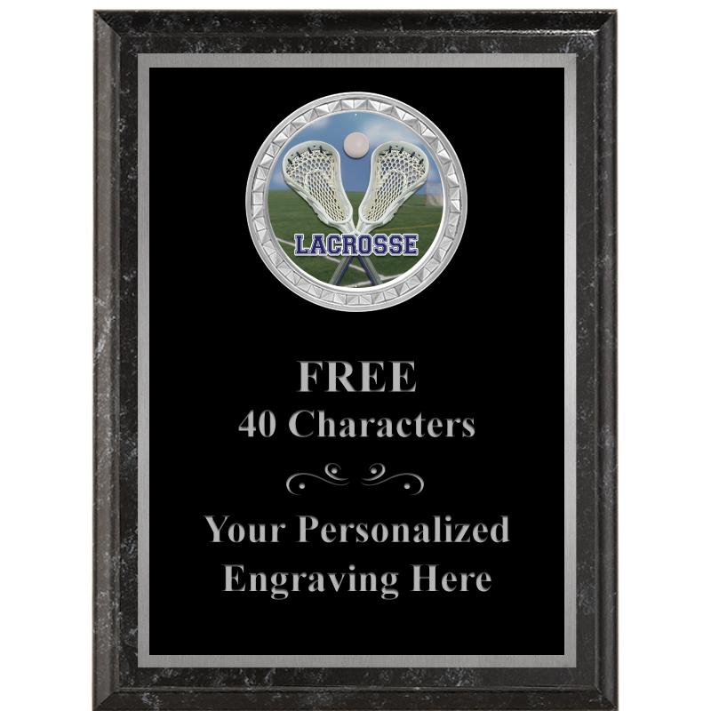 6X8 BLACK EXECUTIVE INS PLQ SV