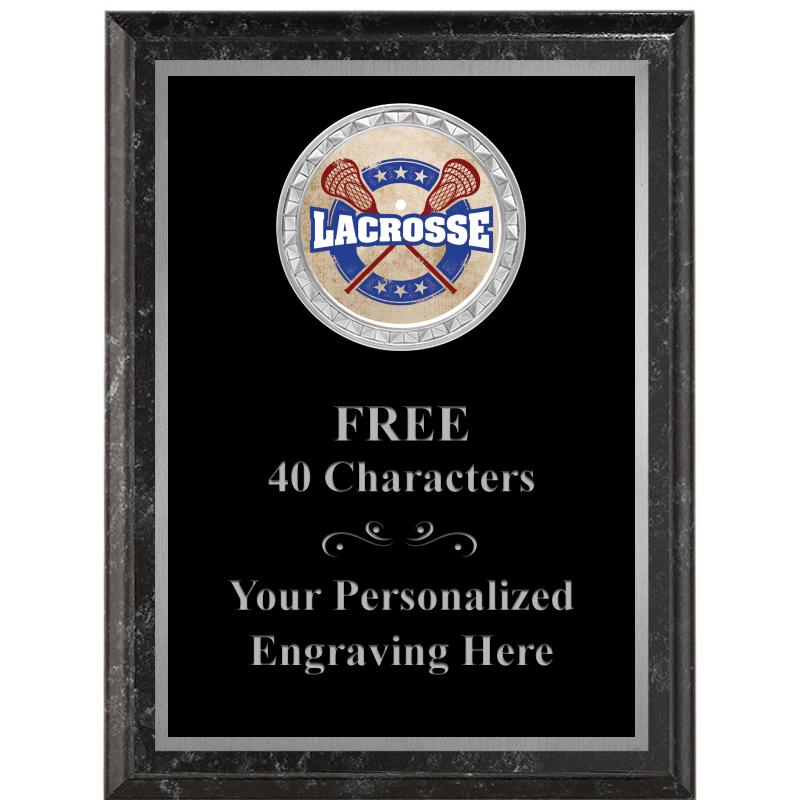 6X8 BLACK EXECUTIVE INS PLQ SV