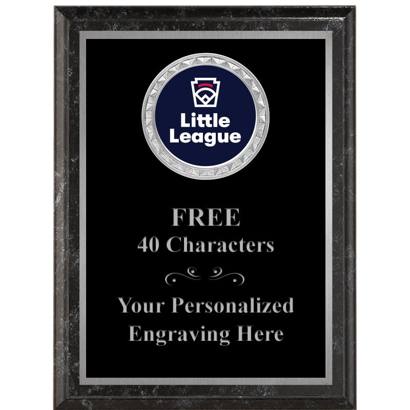 6X8 BLACK EXECUTIVE INS PLQ SV