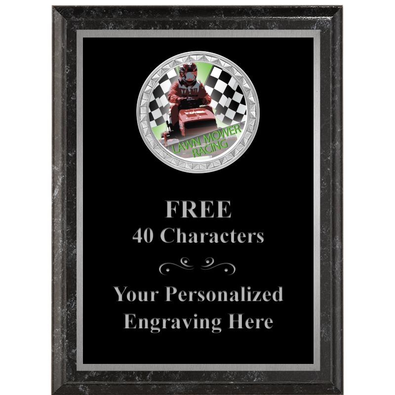 6X8 BLACK EXECUTIVE INS PLQ SV