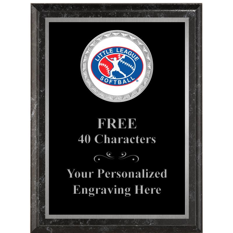 6X8 BLACK EXECUTIVE INS PLQ SV