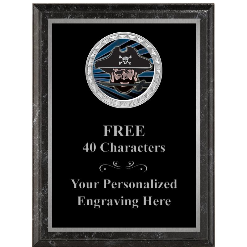 6X8 BLACK EXECUTIVE INS PLQ SV