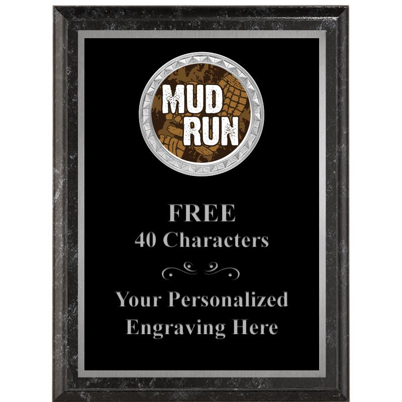 6X8 BLACK EXECUTIVE INS PLQ SV