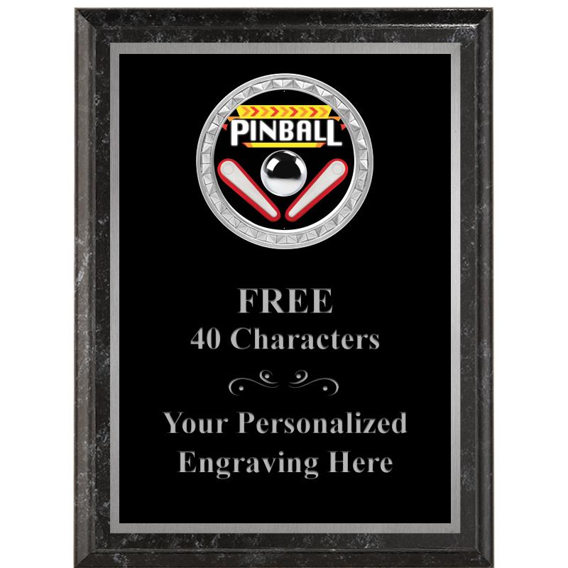 6X8 BLACK EXECUTIVE INS PLQ SV