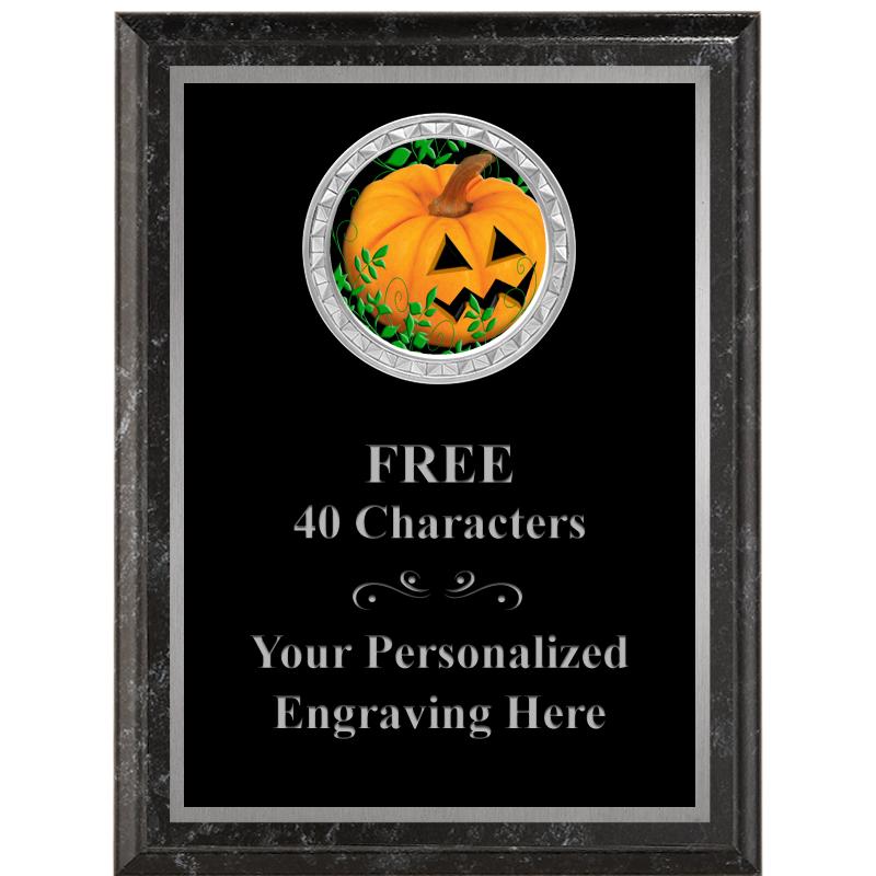 6X8 BLACK EXECUTIVE INS PLQ SV